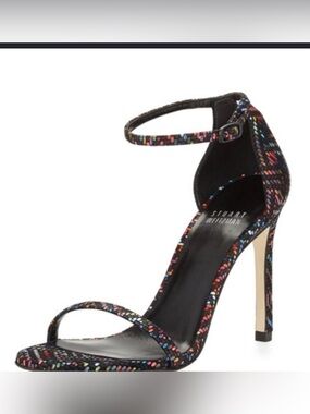 Stuart Weitzman Nudist Song black celebration Heels black multi color size 10US